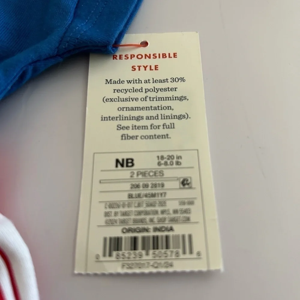 Party in the USA NEWBORN 2-piece Short Set / 4th of July / BRAND NEW WIT…